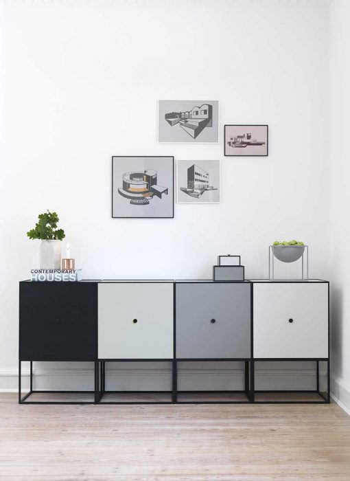 Madia di design scandinavo frame by Lassen