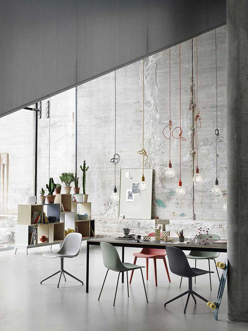 Lampada Muuto E27 vari colori