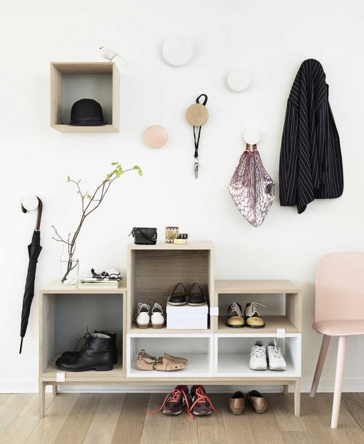 Scarpiera design Muuto Stacked