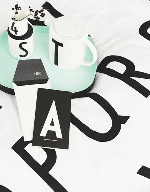 Vassoio Design Letters